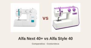 Alfa Next 40+ Spring y Alfa Style 40 una al lado de la otra