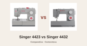 Singer Heavy Duty 4423 y Singer Heavy Duty 4432 una al lado de la otra